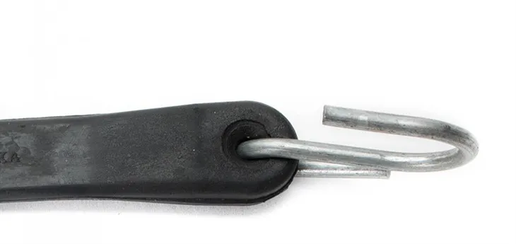 Rubber Strap With S Hook
